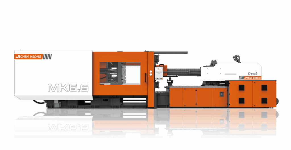 Chen Hsong C-Pack pail and bucket injection molding machine