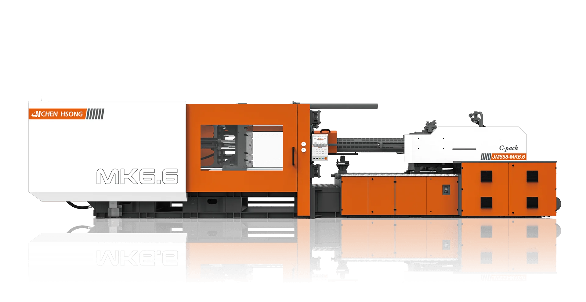 Chen Hsong C-Pack pail and bucket injection molding machine