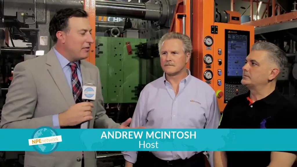 震雄美国负责人接受 NPE 大会访问