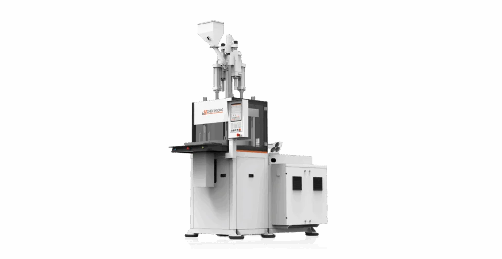 Chen Hsong V-S Single-Slide vertical injection molding machine with sliding lower platen