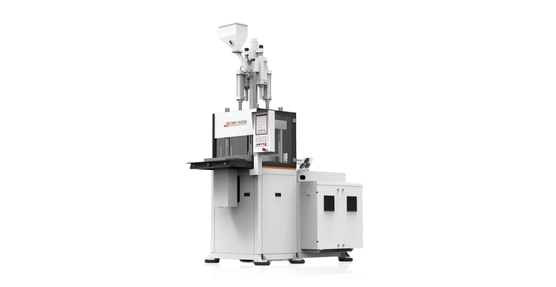 Chen Hsong V-S Single-Slide vertical injection molding machine with sliding lower platen