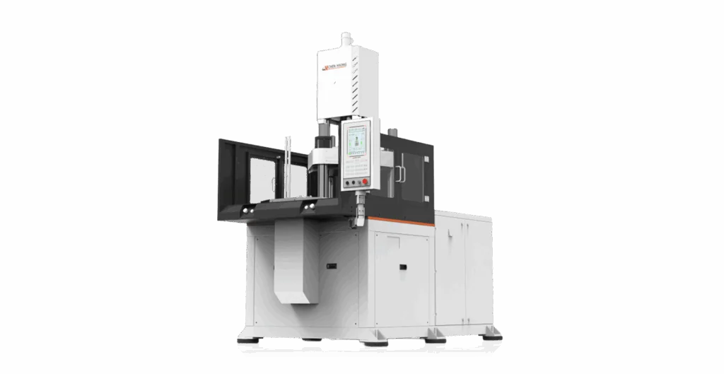 Chen Hsong V-SD Double-Slide vertical injection molding machine with dual alternating platens